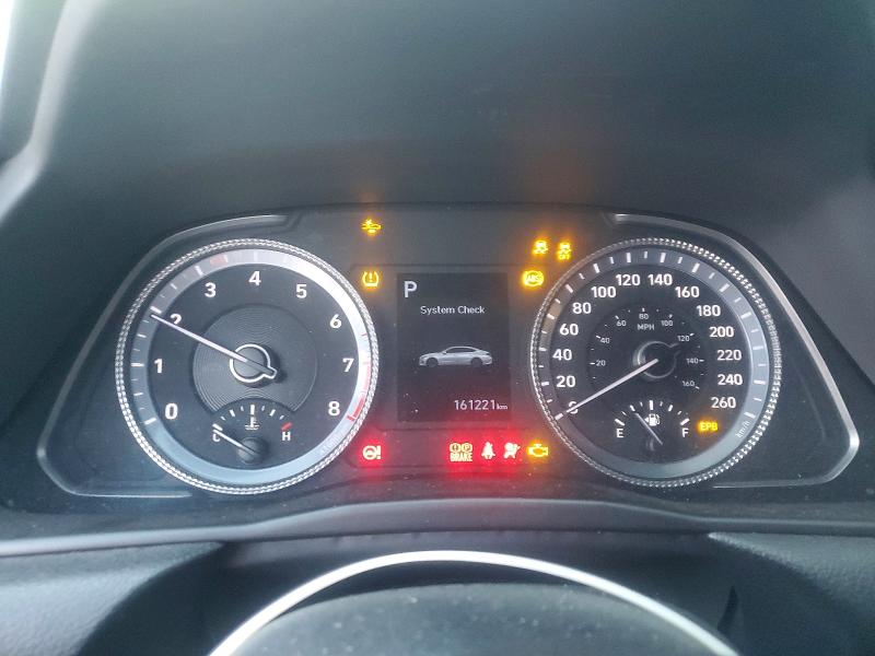 2021 Hyundai Sonata VIN 5NPEG4JA1MH110791 COPART salvage auction — FRONT END, ON - PERMIT SALVAGE, sold $2,450 on 2026-07-23 (photo 9)