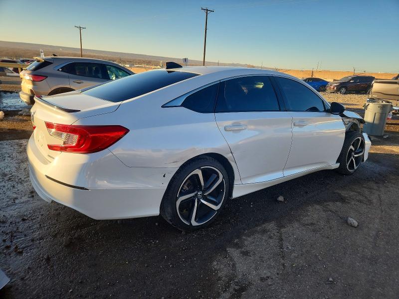 2022 Honda Accord VIN 1HGCV1F35NA050577 COPART salvage auction — FRONT END, Nm - Cert Of Title-Salvage, sold $8,700 on 2026-07-09 (photo 3)