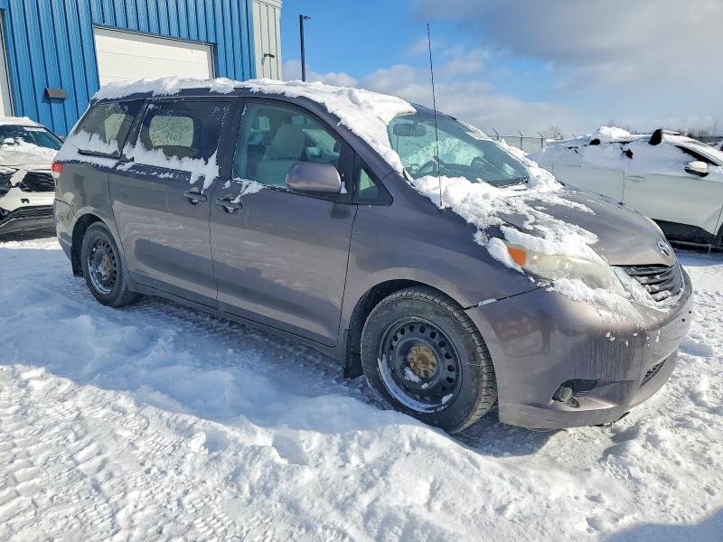 2012 Toyota Sienna VIN 5TDKK3DC1CS263866 COPART salvage auction — REAR END, Ns - Salvage Title, sold $2,800 on 2026-07-09 (photo 4)