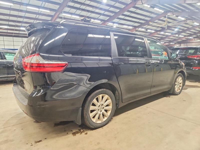 2015 Toyota Sienna VIN 5TDJK3DC3FS119364 COPART salvage auction — MINOR DENT/SCRATCHES, Me - Certificate Of Title, sold $6,900 on 2026-07-30 (photo 3)