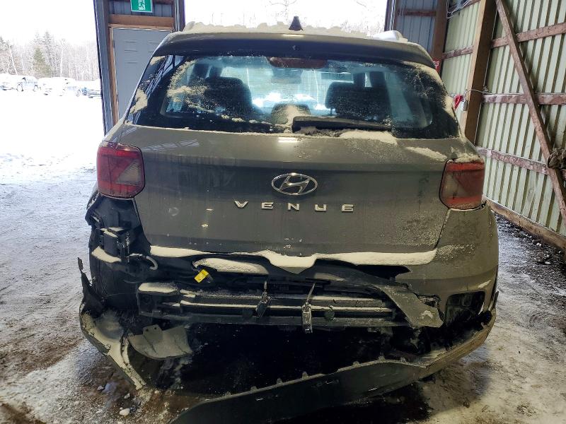 2022 Hyundai Venue VIN KMHRC8A33NU177904 COPART salvage auction — FRONT END, ON - PERMIT SALVAGE, sold $1,450 on 2026-07-28 (photo 6)
