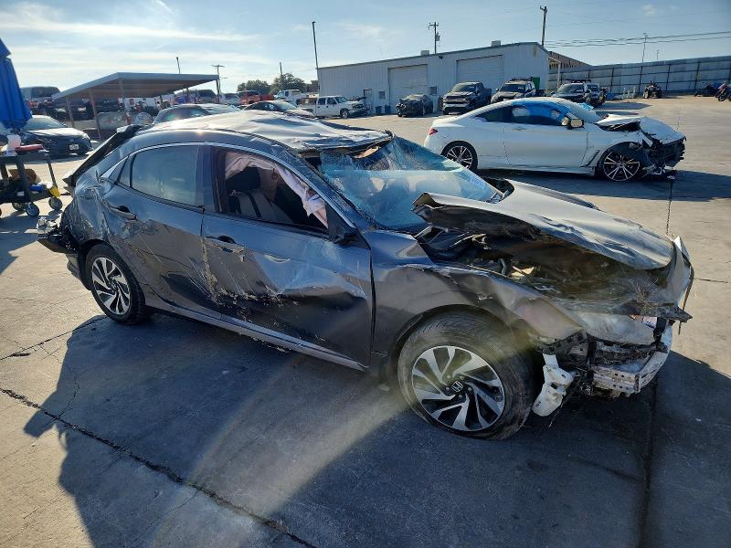 2017 Honda Civic VIN SHHFK7H26HU218510 COPART salvage auction — ALL OVER, Tx - Salvage Vehicle Title, sold $800 on 2026-07-09 (photo 4)