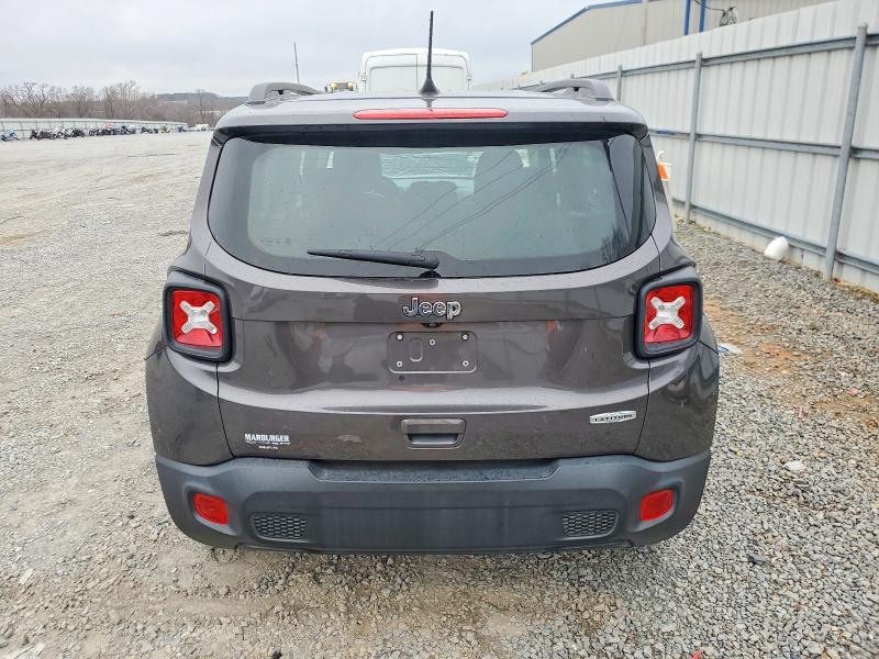 2021 Jeep Renegade VIN ZACNJCBB8MPM54934 COPART salvage auction — FRONT END, Nc - Salvage Certificate Of Title, sold $2,350 on 2026-07-08 (photo 6)