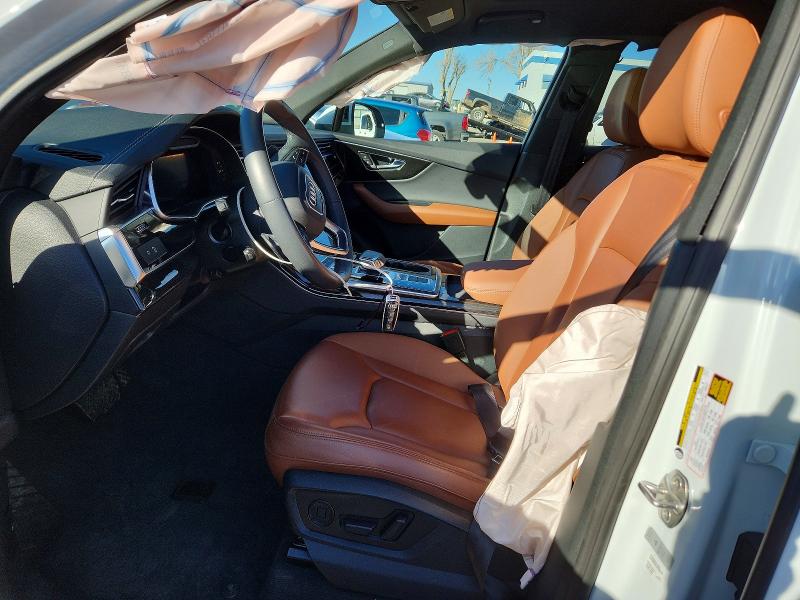 2023 Audi Q7 VIN WA1AXBF7XPD012377 COPART salvage auction — FRONT END, Nm - Cert Of Title-Salvage, sold $14,000 on 2026-07-30 (photo 7)