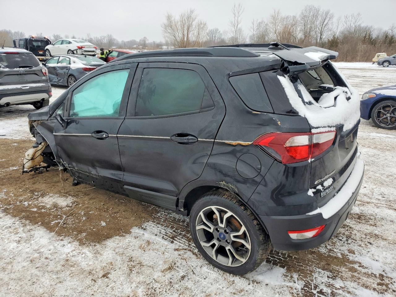 2020 Ford EcoSport VIN MAJ6S3JL7LC348952 COPART salvage auction — Rollover, OH - CERT OF TITLE-SALVAGE, sold $375 on 2026-06-29 (photo 2)