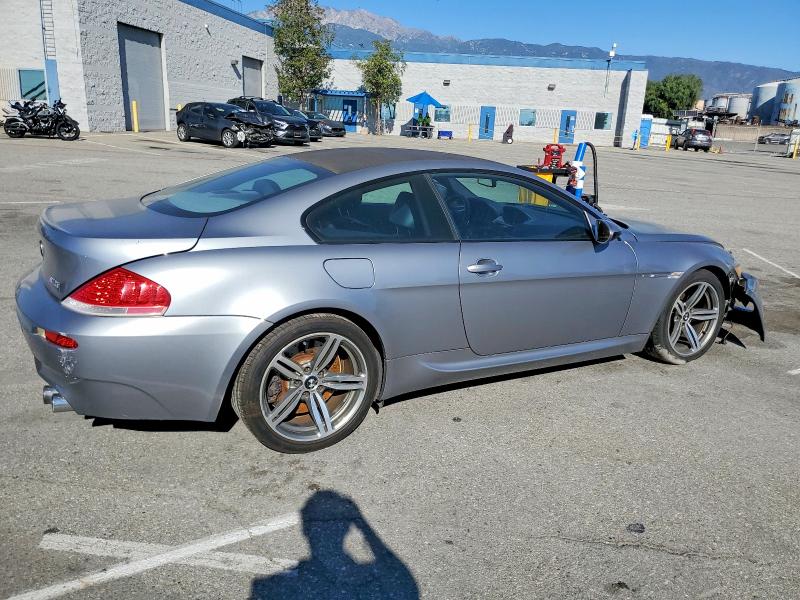 2006 BMW M6 VIN WBSEH93416B797267 COPART salvage auction — FRONT END, Ca - Salvage Certificate, sold $4,550 on 2026-07-02 (photo 3)
