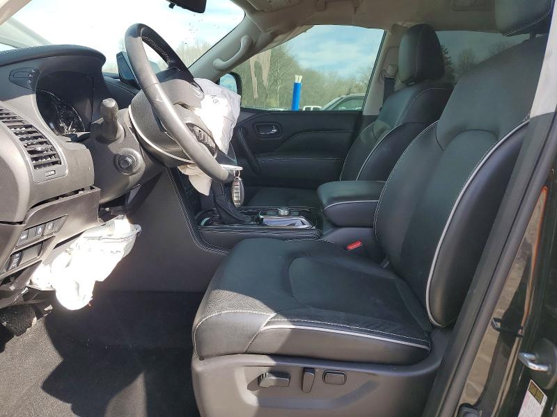 2024 Infiniti Qx80 VIN JN8AZ2AE6R9327502 COPART salvage auction — FRONT END, Tn - Salvage Certificate, sold $20,900 on 2026-07-21 (photo 7)
