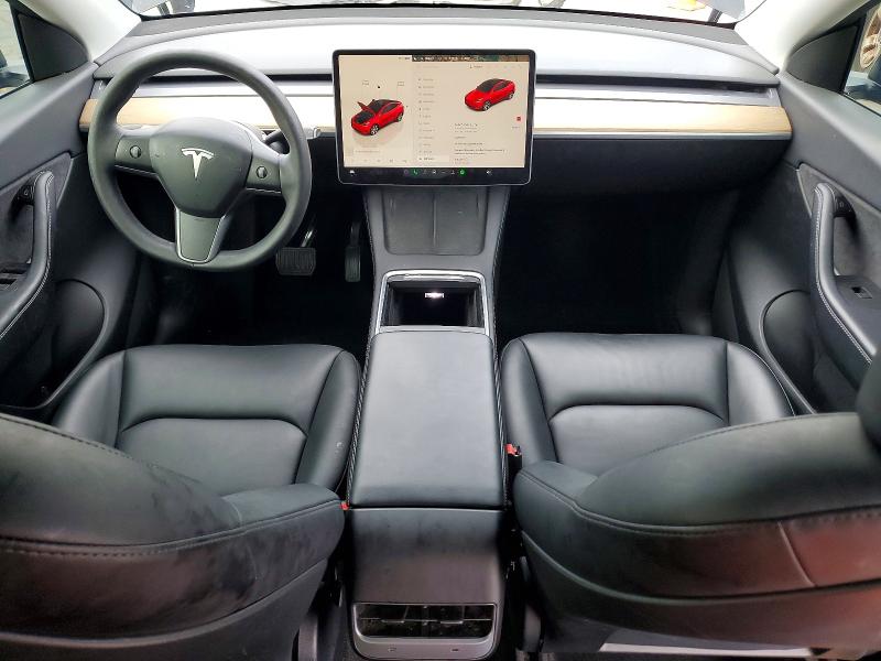 2022 Tesla Model y VIN 7SAYGDEE2NA008216 COPART salvage auction — FRONT END, Tn - Salvage Certificate, sold $9,600 on 2026-07-22 (photo 8)