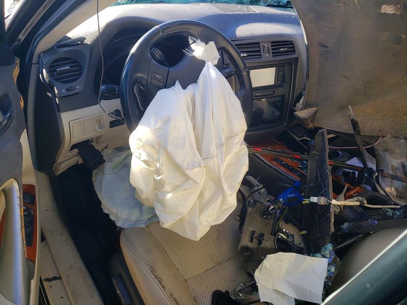 2009 Lexus Is 250 VIN JTHBK262092084747 COPART salvage auction — ROLLOVER, Ms - Cert Of Title-Salvaged, sold $650 on 2026-07-31 (photo 8)
