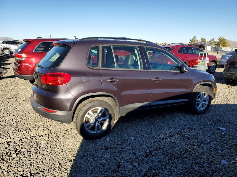 2016 Volkswagen Tiguan VIN WVGBV7AX3GW593869 COPART salvage auction — MINOR DENT/SCRATCHES, Nv - Certificate Of Title, sold $850 on 2026-07-23 (photo 3)