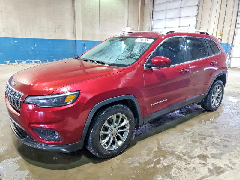 2019 Jeep Cherokee VIN 1C4PJLLB4KD165149 COPART salvage auction — MINOR DENT/SCRATCHES, MI - CERTIFICATE OF TITLE, sold $1,300 on 2026-07-09 (photo 1)