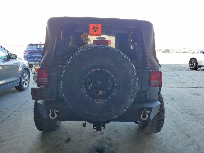 2008 Jeep Wrangler / VIN 1J4GA64148L519333 COPART salvage auction — FRONT END, CA - SALVAGE CERTIFICATE, sold $2,600 on 2026-07-09 (photo 6)