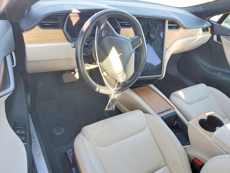 2021 Tesla Model s VIN 5YJSA1E25MF426604 COPART salvage auction — FRONT END, Md - Cert Of Salvage > 75% Damage, sold $7,300 on 2026-07-30 (photo 8)