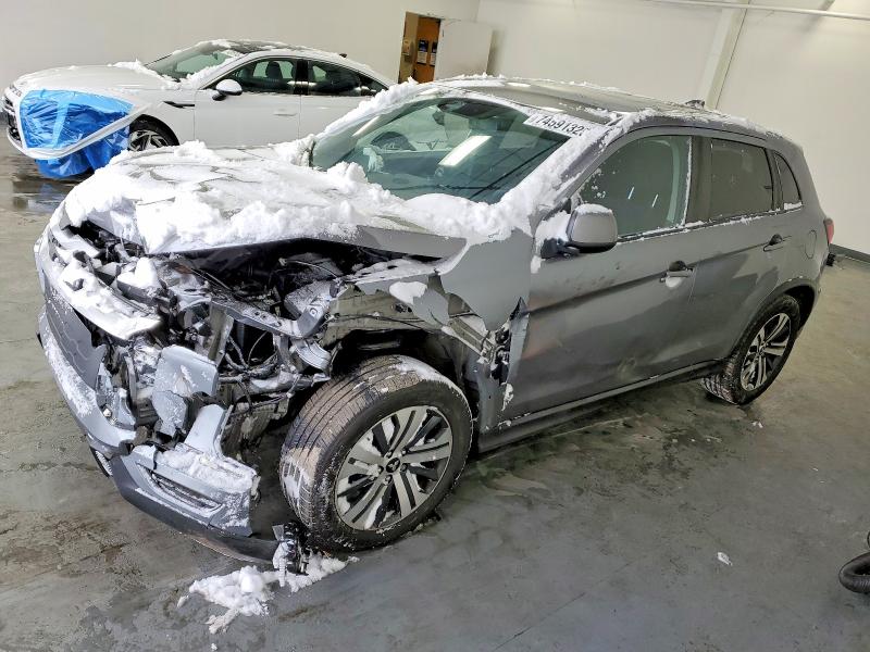 2021 Mitsubishi Outlander VIN JA4APUAU1MU004009 COPART salvage auction — FRONT END, Ma - Cert Of Title-Salvage, sold $3,150 on 2026-07-22 (photo 1)