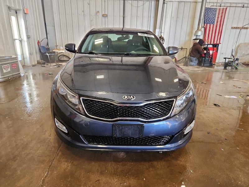 2015 Kia Optima VIN KNAGM4A7XF5586706 COPART salvage auction — VANDALISM, WI - CERTIFICATE OF TITLE, sold $325 on 2026-07-27 (photo 5)