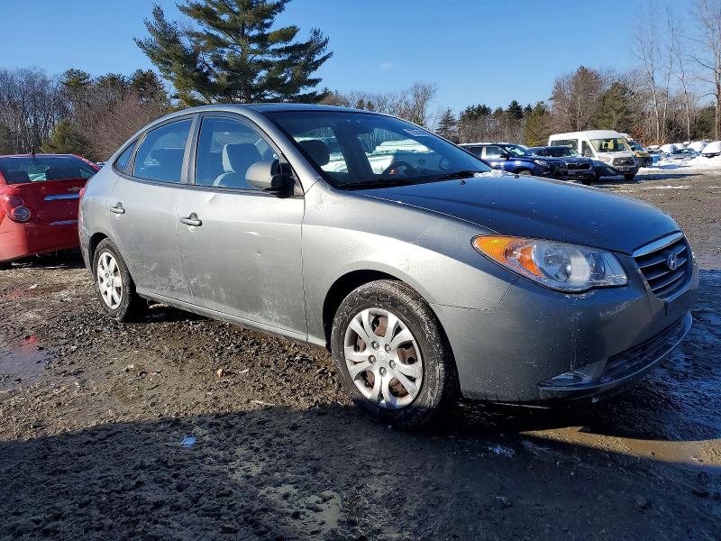 2010 Hyundai Elantra VIN KMHDU4AD1AU906128 COPART salvage auction — NORMAL WEAR, Co - Bill Of Sale-Parts Only, sold $525 on 2026-07-31 (photo 4)