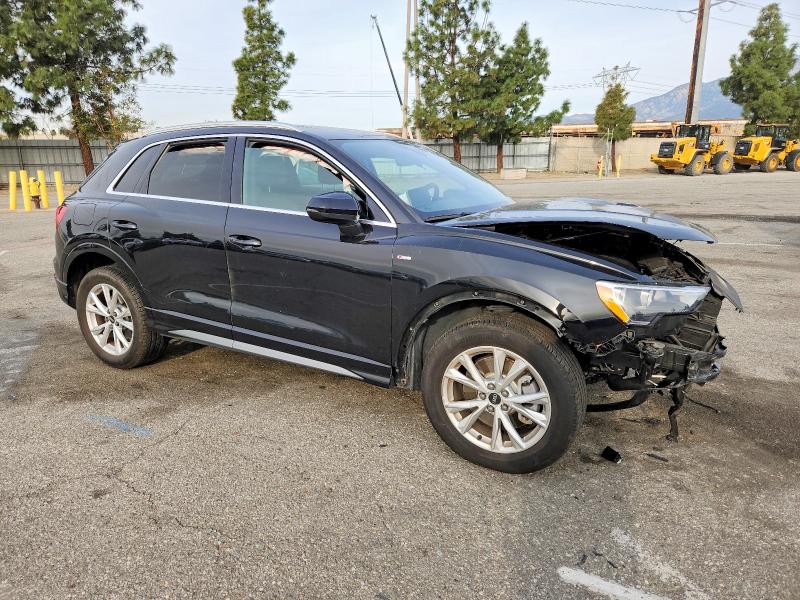 2022 Audi Q3 VIN WA1DECF39N1028770 COPART salvage auction — FRONT END, Ca - Salvage Certificate, sold $5,200 on 2026-07-02 (photo 4)
