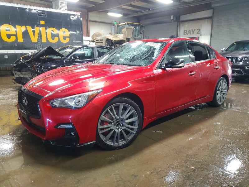 2021 Infinity Q50 VIN JN1FV7DR1MM880043 — COPART salvage auction photo