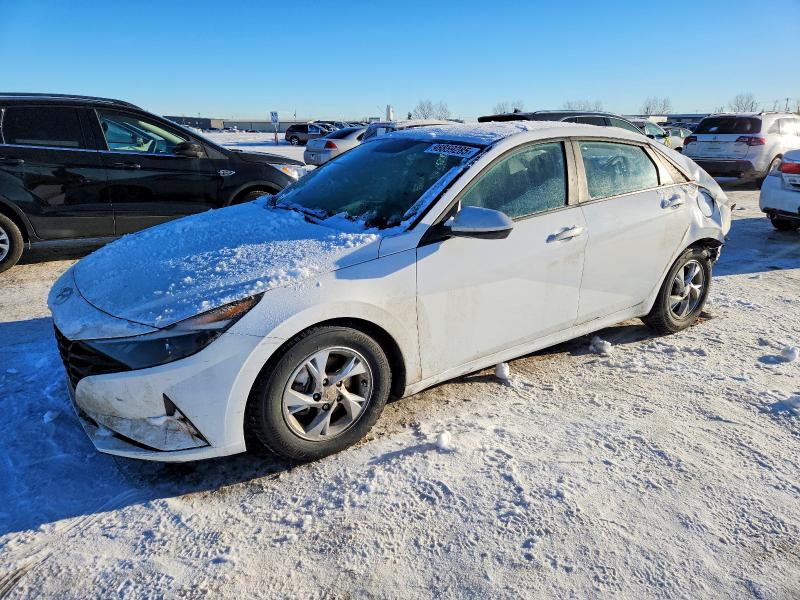 2021 Hyundai Elantra VIN KMHLM4AG6MU161127 COPART salvage auction — REAR END, Salvage Title, sold $2,400 on 2026-07-14 (photo 1)