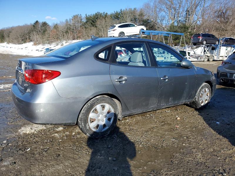 2010 Hyundai Elantra VIN KMHDU4AD1AU906128 COPART salvage auction — NORMAL WEAR, Co - Bill Of Sale-Parts Only, sold $525 on 2026-07-31 (photo 3)