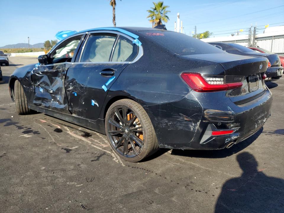 2019 BMW 3 series VIN WBA5R1C50KAK11900 COPART salvage auction — FRONT END, Ca - Salvage Certificate, sold $4,950 on 2026-07-20 (photo 2)