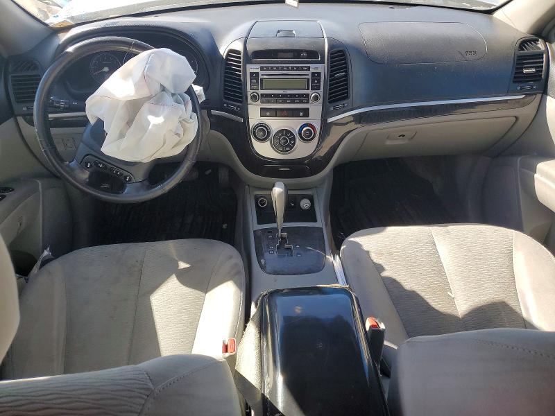 2007 Hyundai Santa fe VIN 5NMSG13D17H049727 COPART salvage auction — FRONT END, Az - Cert Of Title - Salvage, sold $250 on 2026-07-10 (photo 8)