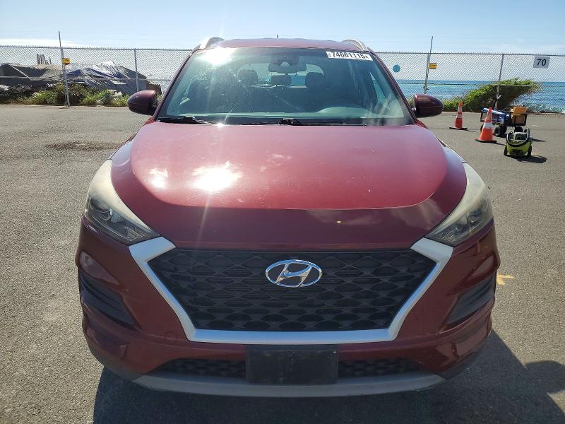 2019 Hyundai Tucson VIN KM8J33AL1KU889291 COPART salvage auction — MECHANICAL, Hi - Certificate Of Title, sold $250 on 2026-07-27 (photo 5)