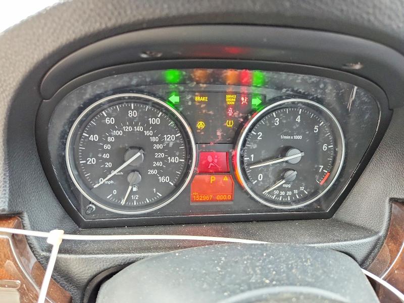 2011 BMW 3er VIN WBAPK5C55BA661739 COPART salvage auction — FRONT END, Sc - Cert Of Title-Salvage, sold $475 on 2026-07-06 (photo 9)