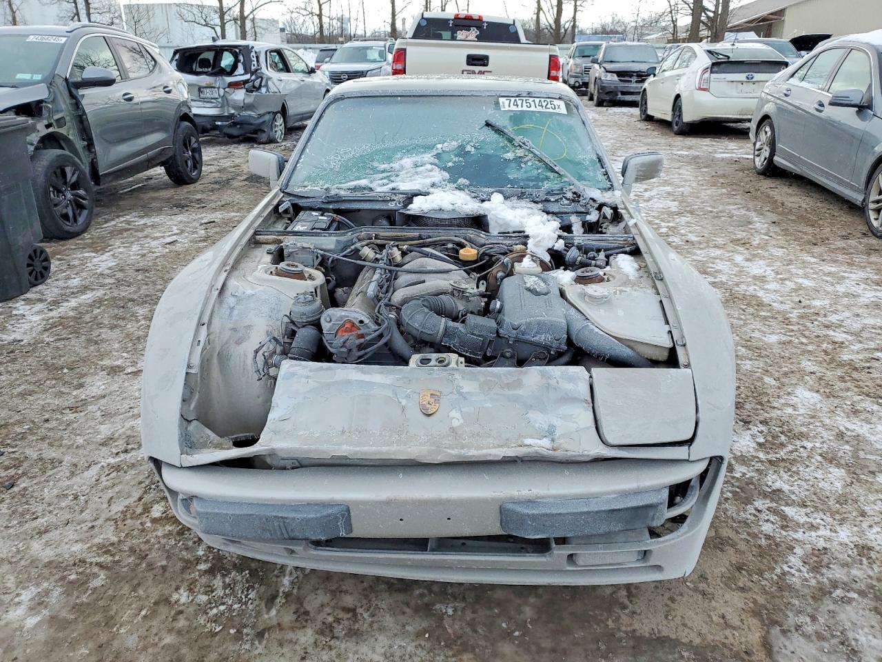 1984 Porsche 944 VIN WP0AA0944EN453698 COPART salvage auction — Front End, FL - CERT OF TITLE SLVG REBUILDABLE, sold $425 on 2026-05-06 (photo 5)