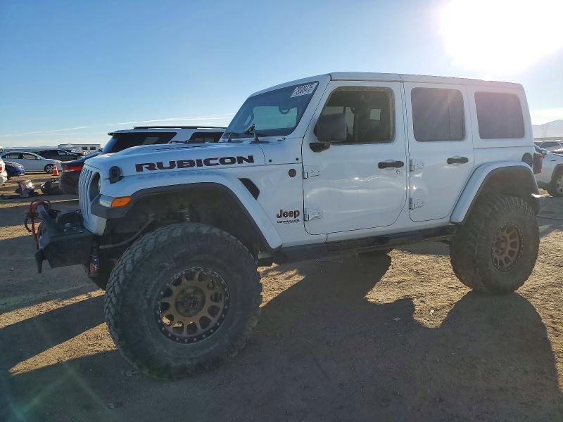 2019 Jeep Wrangler unlimited VIN 1C4HJXFG7KW581722 — COPART salvage auction photo