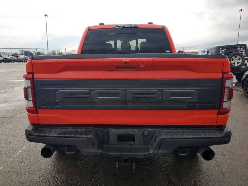 2022 Ford F-150 lightning VIN 1FTFW1RG7NFA86927 COPART salvage auction — Side, OH - CERT OF TITLE-SALVAGE, sold $38,000 on 2026-02-18 (photo 6)