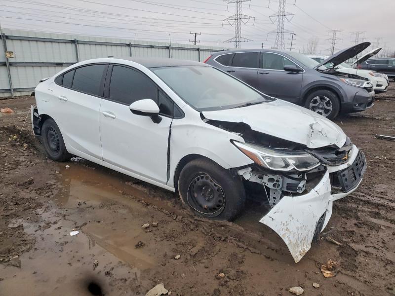 2017 Chevrolet Cruze VIN 1G1BC5SM8H7161494 COPART salvage auction — FRONT END, Il - Salvage Certificate, sold $300 on 2026-07-02 (photo 4)