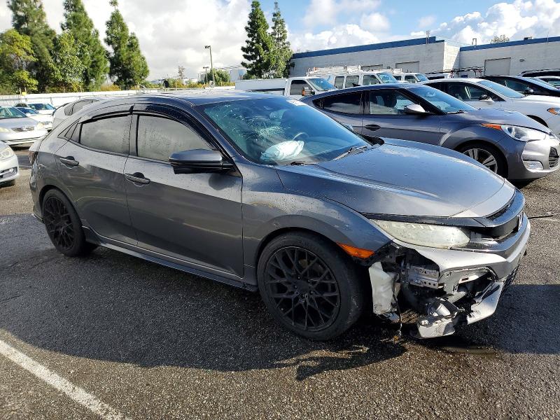2017 Honda Civic VIN SHHFK7H97HU215760 COPART salvage auction — FRONT END, Ca - Salvage Certificate, sold $3,150 on 2026-07-07 (photo 4)
