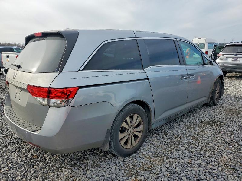 2016 Honda Odyssey VIN 5FNRL5H63GB067501 COPART salvage auction — FRONT END, Tn - Salvage Certificate, sold $525 on 2026-07-02 (photo 3)