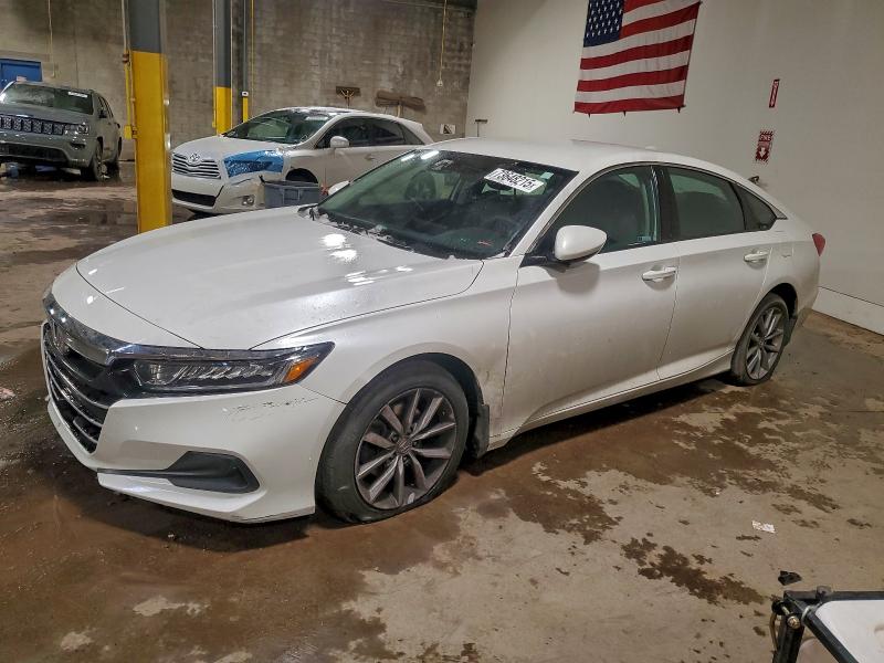 2021 Honda Accord VIN 1HGCV1F16MA112890 COPART salvage auction — VANDALISM, Pa - Cert Of Salvage-Theft, sold $9,400 on 2026-07-27 (photo 1)