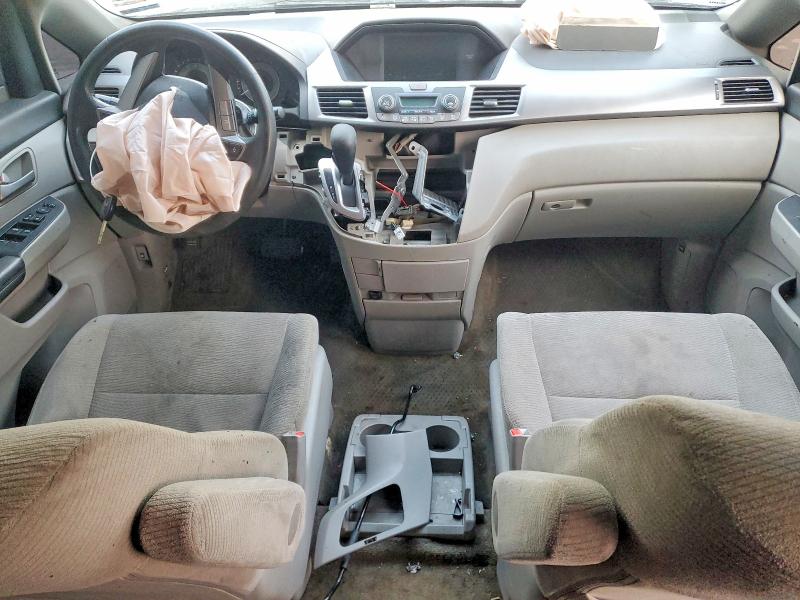 2013 Honda Odyssey VIN 5FNRL5H29DB054227 COPART salvage auction — FRONT END, ID - SALVAGE CERTIFICATE OF TITLE, sold $675 on 2026-07-02 (photo 8)