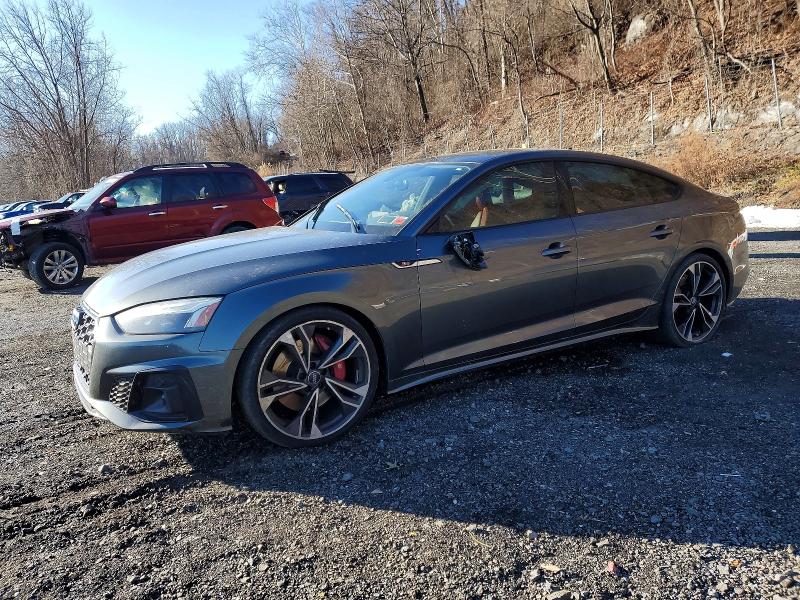 2021 Audi S5 VIN WAUC4DF57MA016589 COPART salvage auction — REAR END, Salvage Title, sold $7,500 on 2026-07-28 (photo 1)