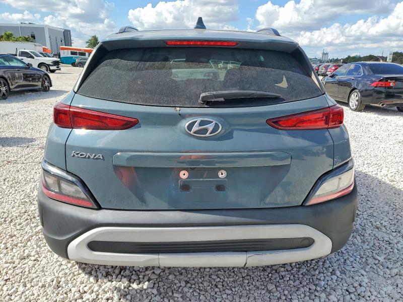 2022 Hyundai Kona VIN KM8K62AB2NU788911 COPART salvage auction — SIDE, FL - CERTIFICATE OF DESTRUCTION, sold $3,350 on 2026-07-13 (photo 6)