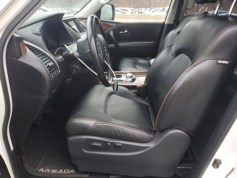 2020 Nissan Armada VIN JN8AY2NC5LX517239 COPART salvage auction — WATER/FLOOD, Nj - Cert Of Title-Salvage Flood, sold $5,800 on 2026-07-07 (photo 7)