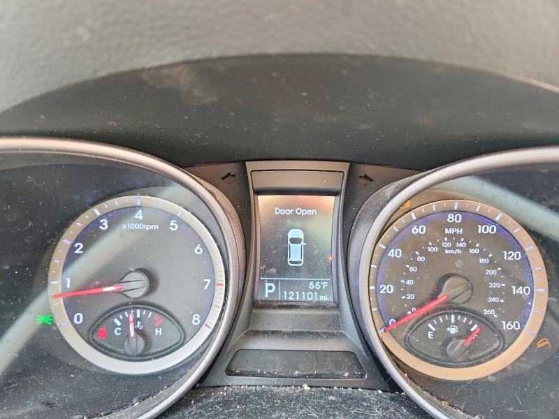 2016 Hyundai Santa fe VIN KM8SMDHF2GU143740 COPART salvage auction — MECHANICAL, OH - CERTIFICATE OF TITLE, sold $1,550 on 2026-07-02 (photo 9)
