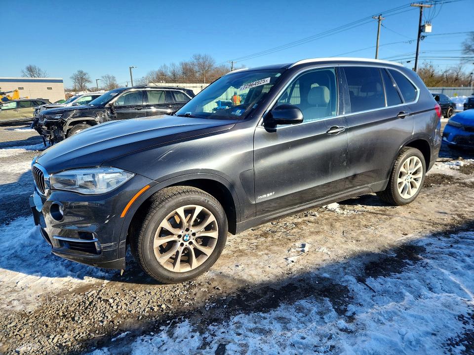 2014 BMW X5 VIN 5UXKR0C57E0H27148 COPART salvage auction — FRONT END, Nj - Cert Of Title-Salvage, sold $1,550 on 2026-07-20 (photo 1)