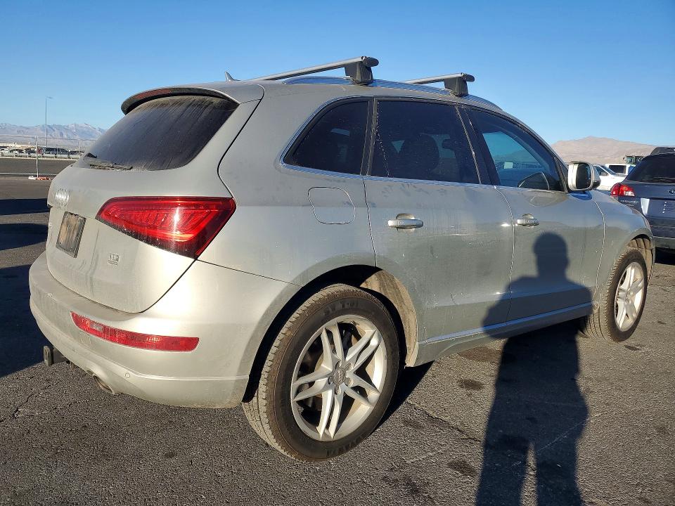 2014 Audi Q5 VIN WA1CMAFP6EA062672 COPART salvage auction — MECHANICAL, Ut - Certificate Of Title, sold $3,000 on 2026-07-27 (photo 3)