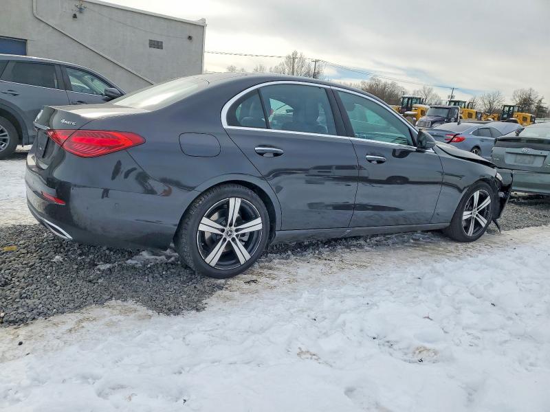 2024 Mercedes-benz C-klasse VIN W1KAF4HB7RR198056 COPART salvage auction — FRONT END, Nj - Cert Of Title-Salvage, sold $16,000 on 2026-07-02 (photo 3)