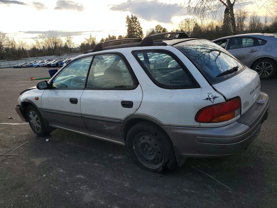 1997 Subaru Impreza VIN JF1GF4859VH819270 COPART salvage auction — FRONT END, Or - Salvage Title Certificate, sold $125 on 2026-07-13 (photo 2)