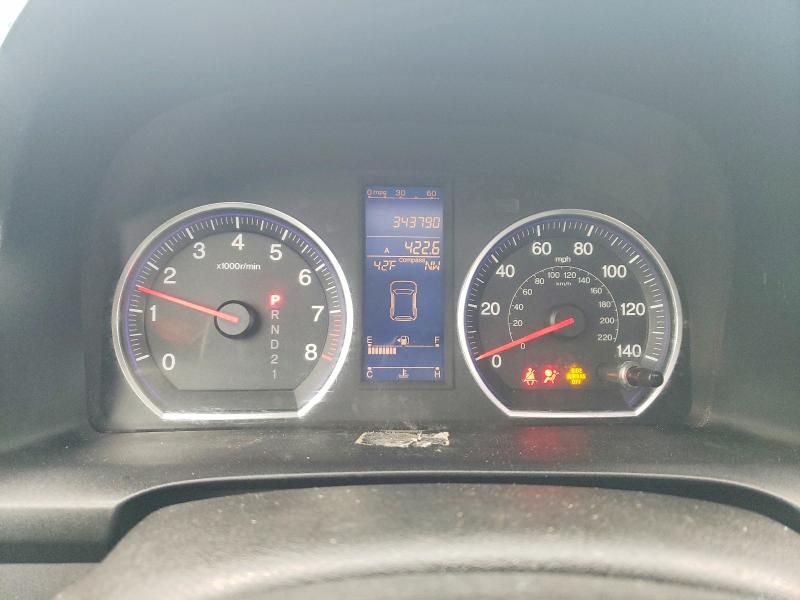 2011 Honda Cr-v VIN JHLRE4H74BC001836 COPART salvage auction — REAR END, Nj - Cert Of Title-Salvage, sold $350 on 2026-07-28 (photo 9)