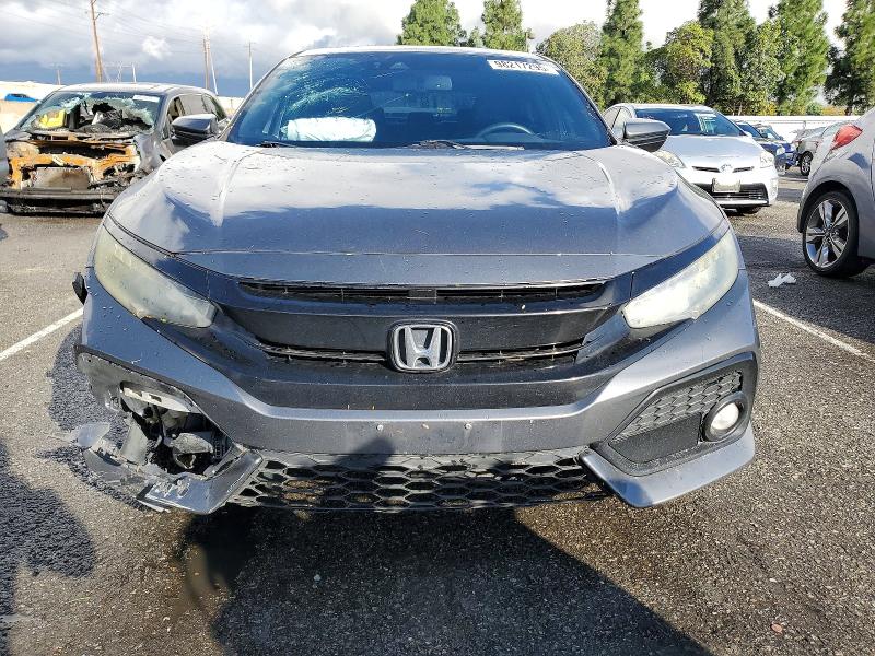 2017 Honda Civic VIN SHHFK7H97HU215760 COPART salvage auction — FRONT END, Ca - Salvage Certificate, sold $3,150 on 2026-07-07 (photo 5)