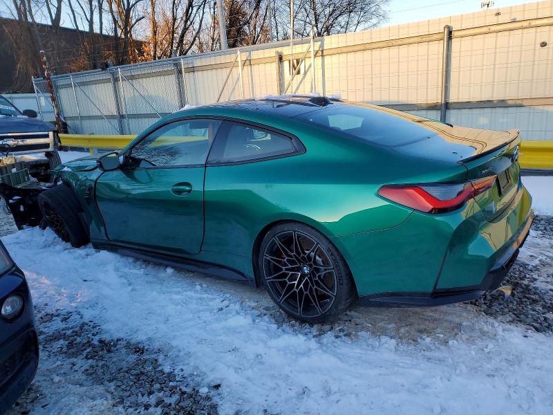 2024 BMW M4 VIN WBS43AZ08RCP59257 COPART salvage auction — FRONT END, MA - CERT OF TITLE-SALVAGE, sold $200 on 2026-07-29 (photo 2)
