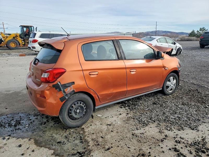 2017 Mitsubishi Mirage VIN ML32A3HJ2HH016432 COPART salvage auction — FRONT END, Nv - Salvage Title, sold $100 on 2026-07-30 (photo 3)