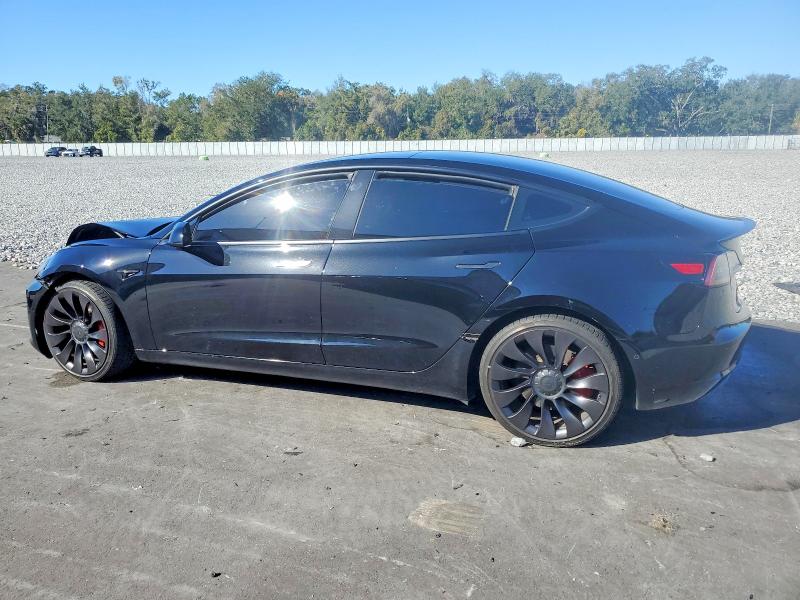2022 Tesla Model 3 VIN 5YJ3E1EC6NF195974 COPART salvage auction — FRONT END, Fl - Cert Of Title Slvg Rebuildable, sold $10,400 on 2026-07-20 (photo 2)