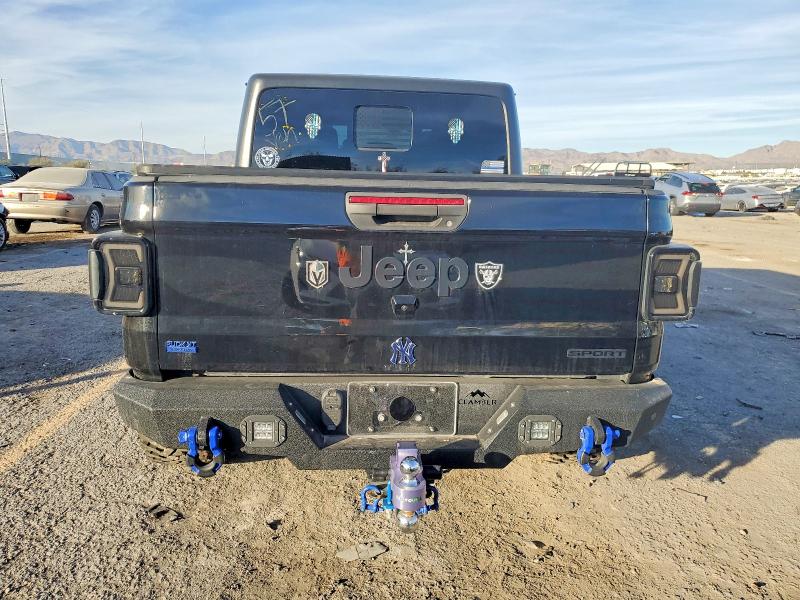 2020 Jeep Gladiator VIN 1C6JJTAG3LL129231 COPART salvage auction — FRONT END, Nv - Salvage Title, sold $14,300 on 2026-07-09 (photo 6)